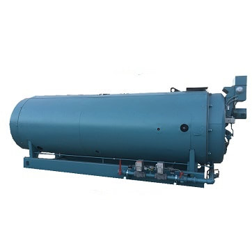 Used 200 Hp 4‐pass Dryback Hot Water Boiler 