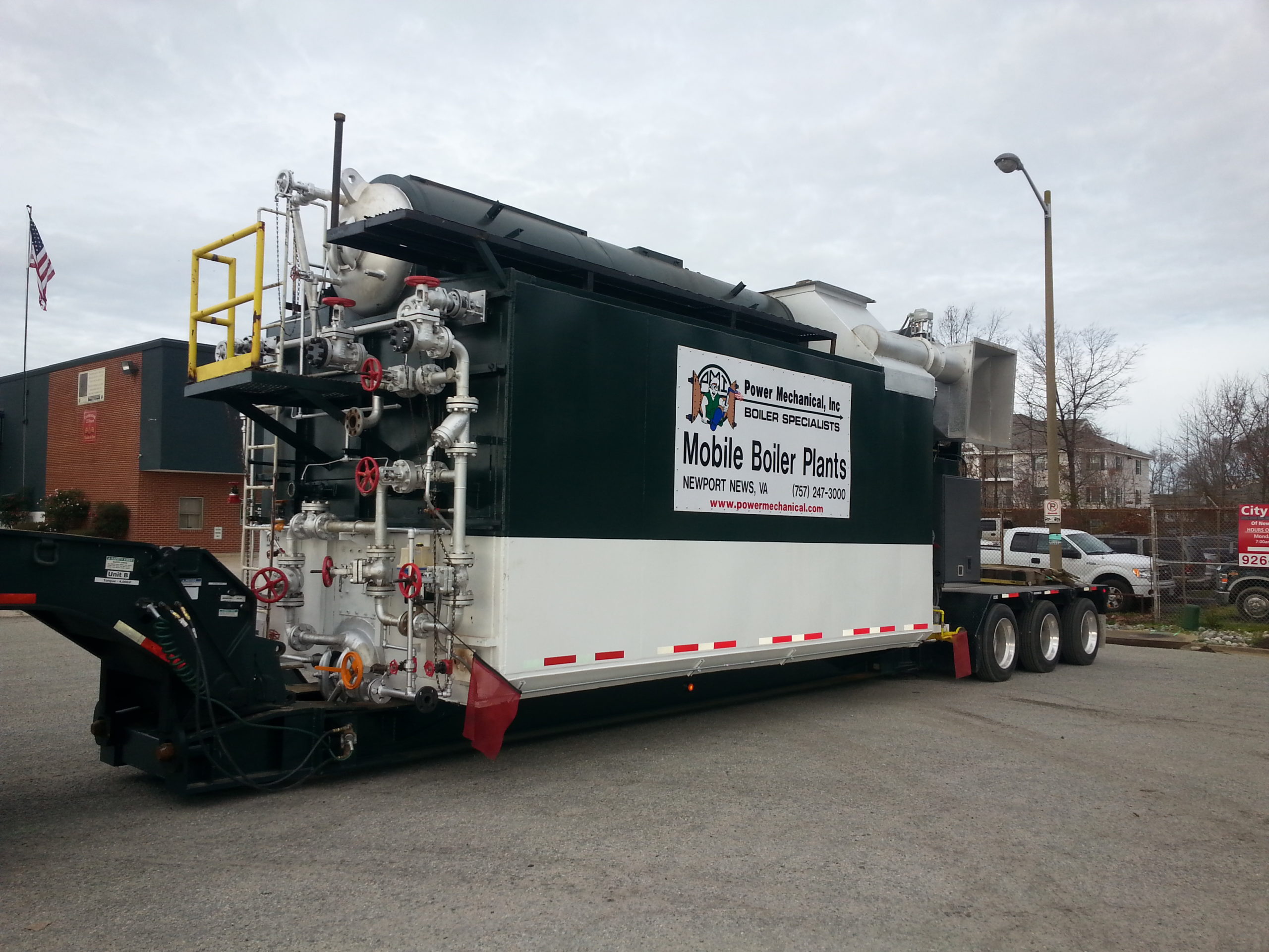60,000 pph  Watertube boiler for rent