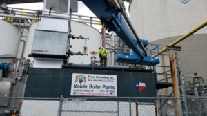 75,000 lb/hr rental boiler